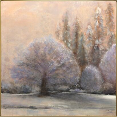 Winter’s Grace - a Paint Artowrk by Akshita Lad